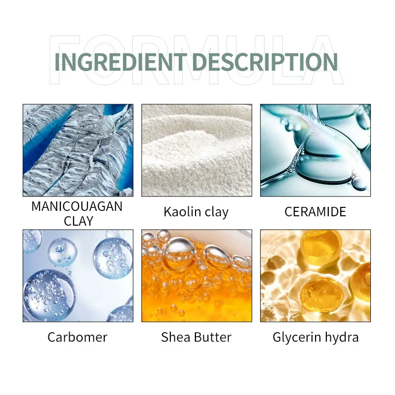 Own Logo Private Label Skincare Natural Green Tea Peeling Peel Off Clay Facial Face Skin Care Multi Fragrances Mud Mask