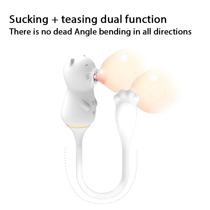 Best Seller 2 In 1 Strong Sucking Cat shaped Vibrator Clit Sucker Women Couple Clitoris Stimulation Masturb massager vibrators