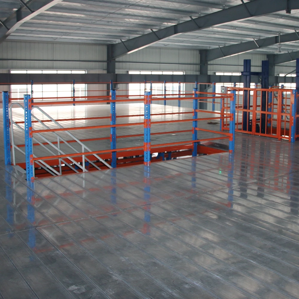 Высоко Качестенные промышленные склад хранения сверхмощная мезонин полки система стеллажей