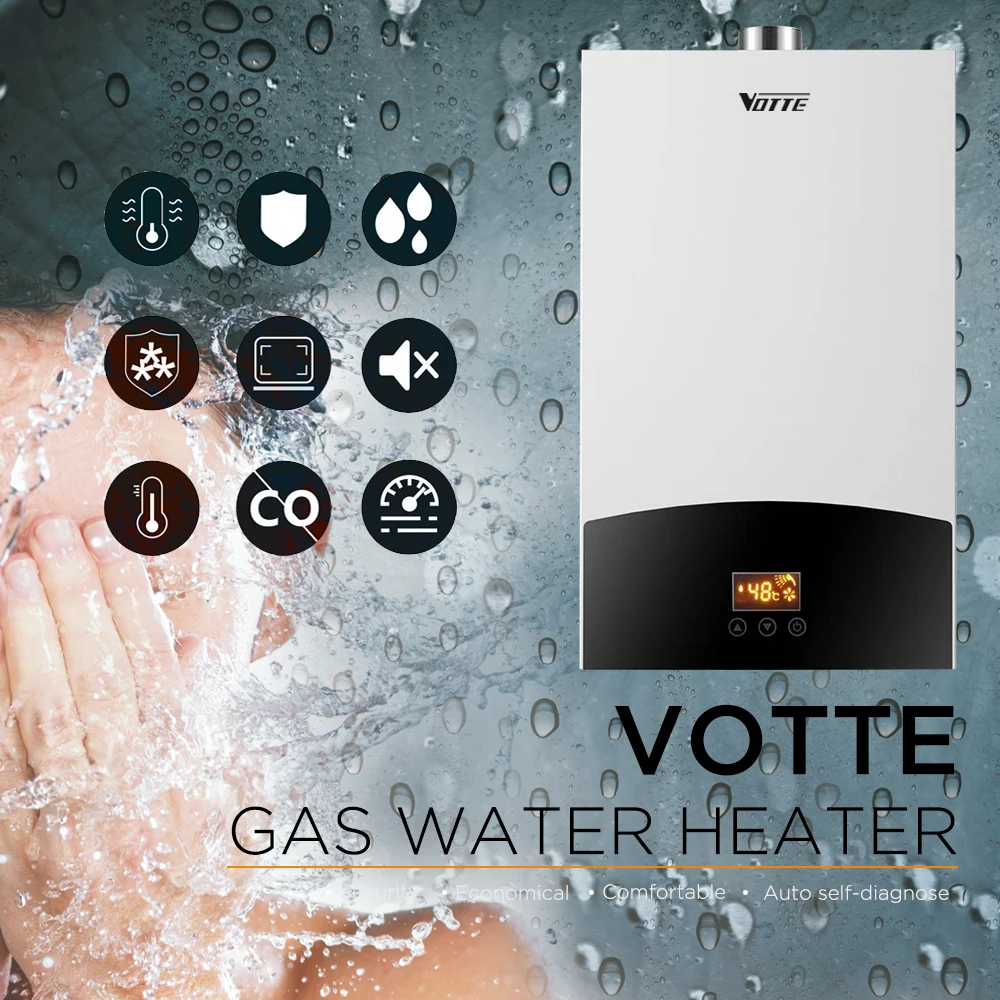 gas water heater 12 1 pieces high efficient thermostatic type gas water heater easy toinstall thermostat type gas water heater