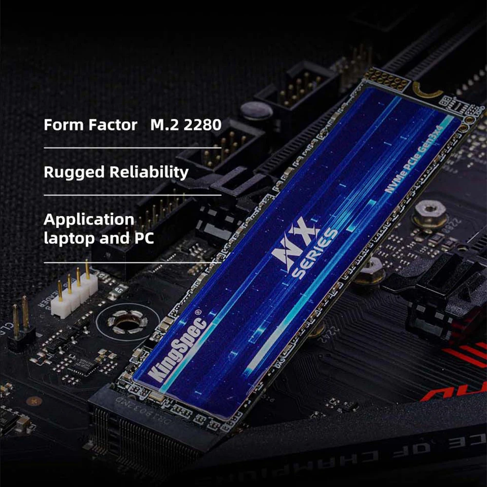 KingSpec SSD M2 NVME 256 ГБ 2280 ssd M.2 PCIe 3