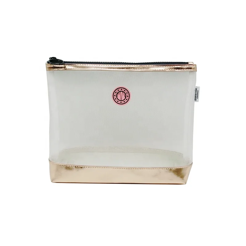 Fashion women big volume nylon mesh tote bag custom branded Lady shopping handle bag
