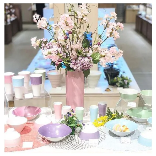 New design luxury vase ceramic flower for weddings centerpiece