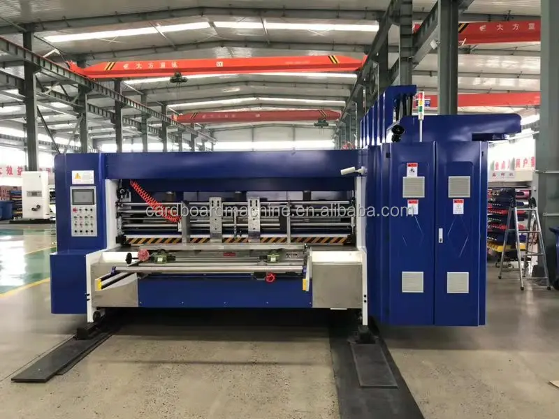 Professional Manufacture 3 Layer Carton Box Flexographic Printing Machine India