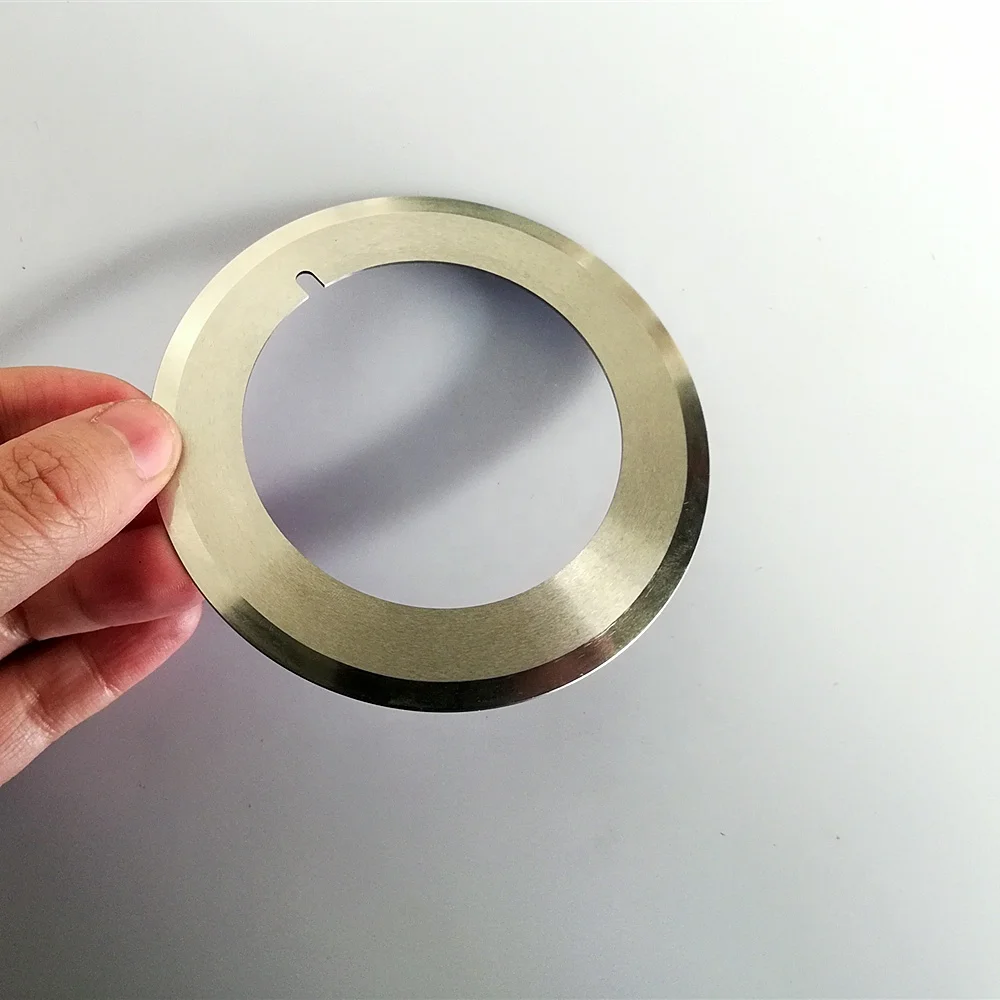 Custom Stable Quality High Efficiency Tool Steel Round Factory Direct Sale Slitting Blades