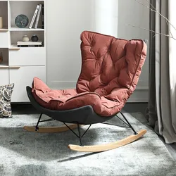 patio furniture adult cushion zero gravity metal frame footrest arm sofa relax wood base rocking recliner chair for living room