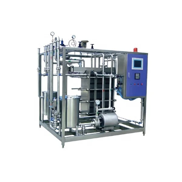 8000LPH Plate UHT Milk Pasteurizer Pasteurization Sterilization Machine for Juice