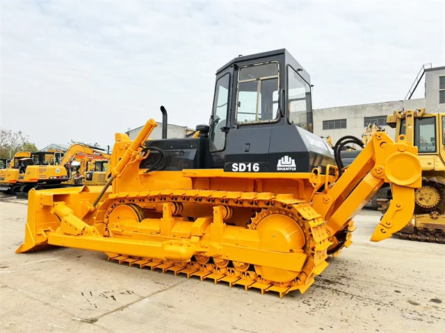 Made in China Low Working Hours 160Hp Power Cummins Engine Shantui SD16 Bulldozer Used Shantui Bulldozer Bulldozer Sd13 Sd22