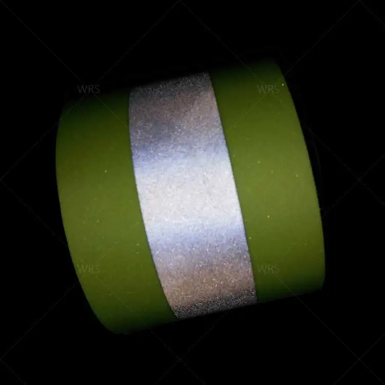 fluorescent yellow green reflective tape for firefighter clothing 100% cotton reflective flame retardant belt