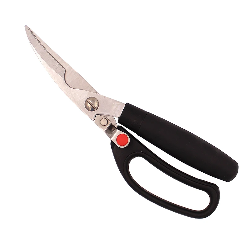 Kitchen Scissors Heavy Duty black Chicken Poultry Shears Sharp Meat Scissors and Poultry Shears
