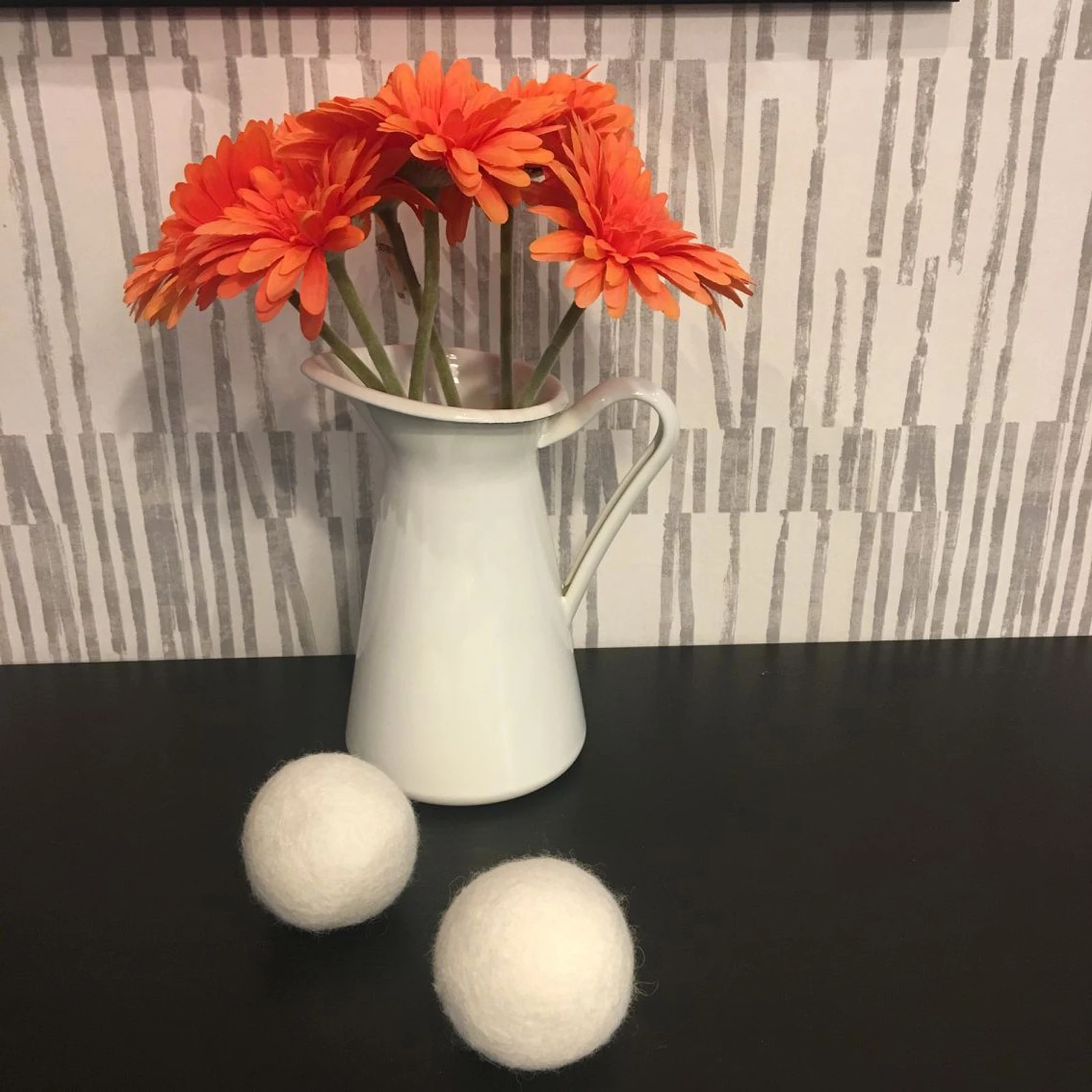 100% New Zealand Wool Organic Fabric Softener XL Chemical Free 6 Pack 7 cm Eco-friendly Organic Wool Laundry Dryer Ball