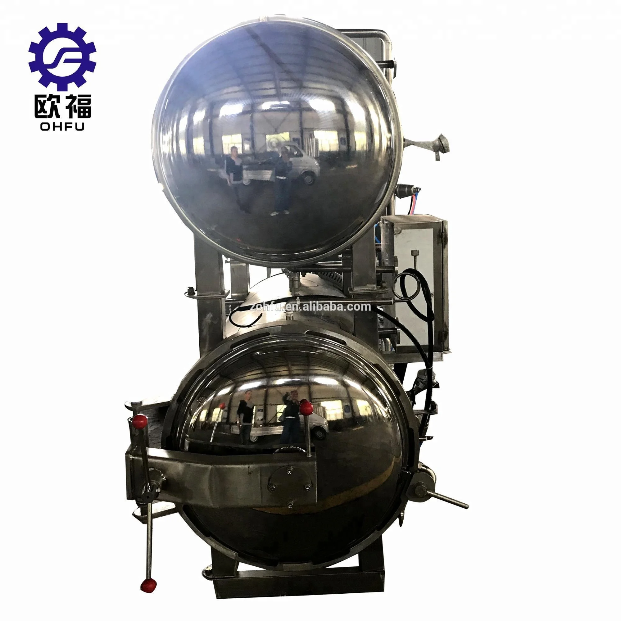 Commercial Cheap Price High Temperature Horizontal Steam Food Retort Autoclave Sterilizer Price
