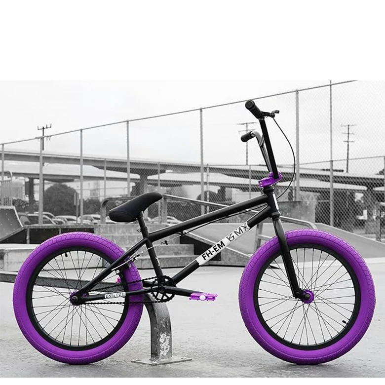 2024 new SENYI China Wholesale China manufacturer grey children 20 inch bmx bicycle customized freestyle bmx bike
