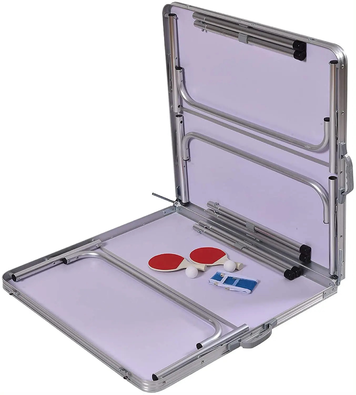 Double folding tennis table Indoor Outdoor Movable Standard Ping Pong Table Tennis Tables