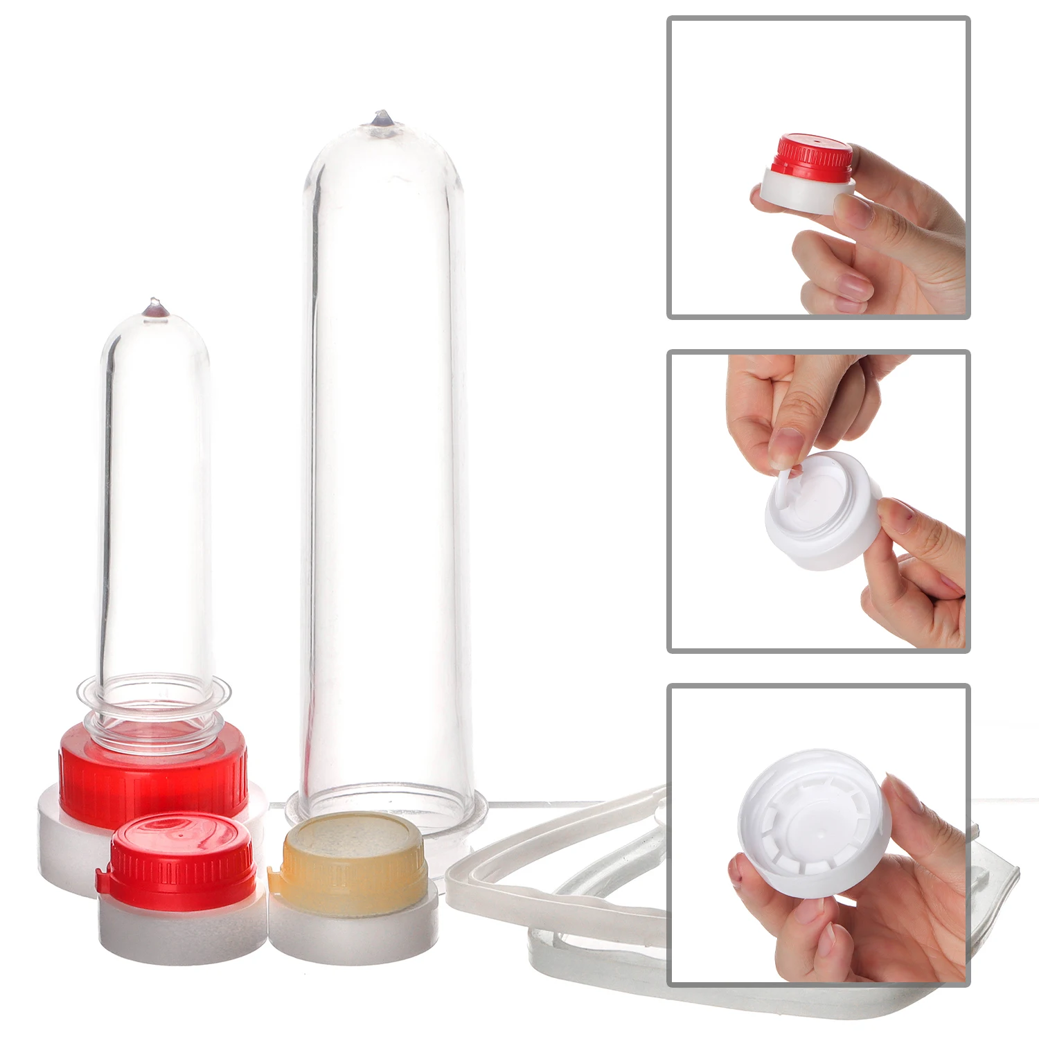 32Mm Neck 1 Liters Edible Oil Press Cap Bottle Plastic Pet Preforms