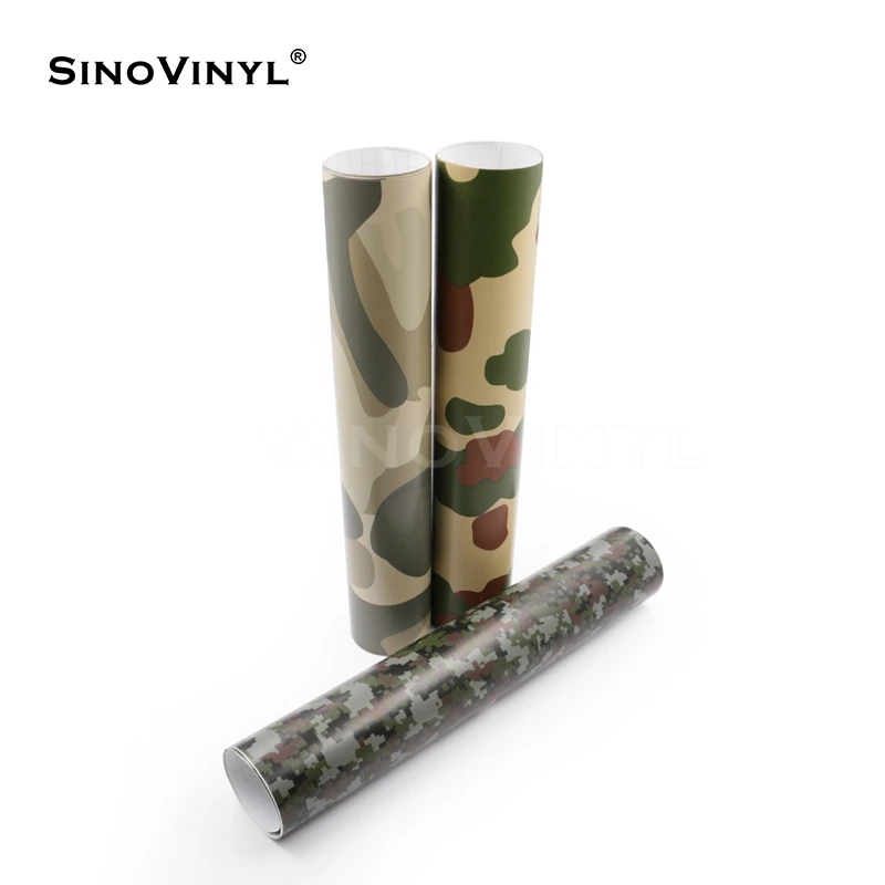 Forest Camouflage Car Vinyl Camo Vehicle Wrap Cover Film