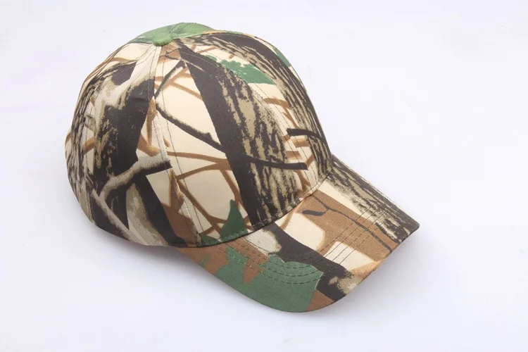 Factory Oem Fashion Customizable Camouflage Outdoor Sport Hats Multiple Styles Logo Choice Baseball Caps