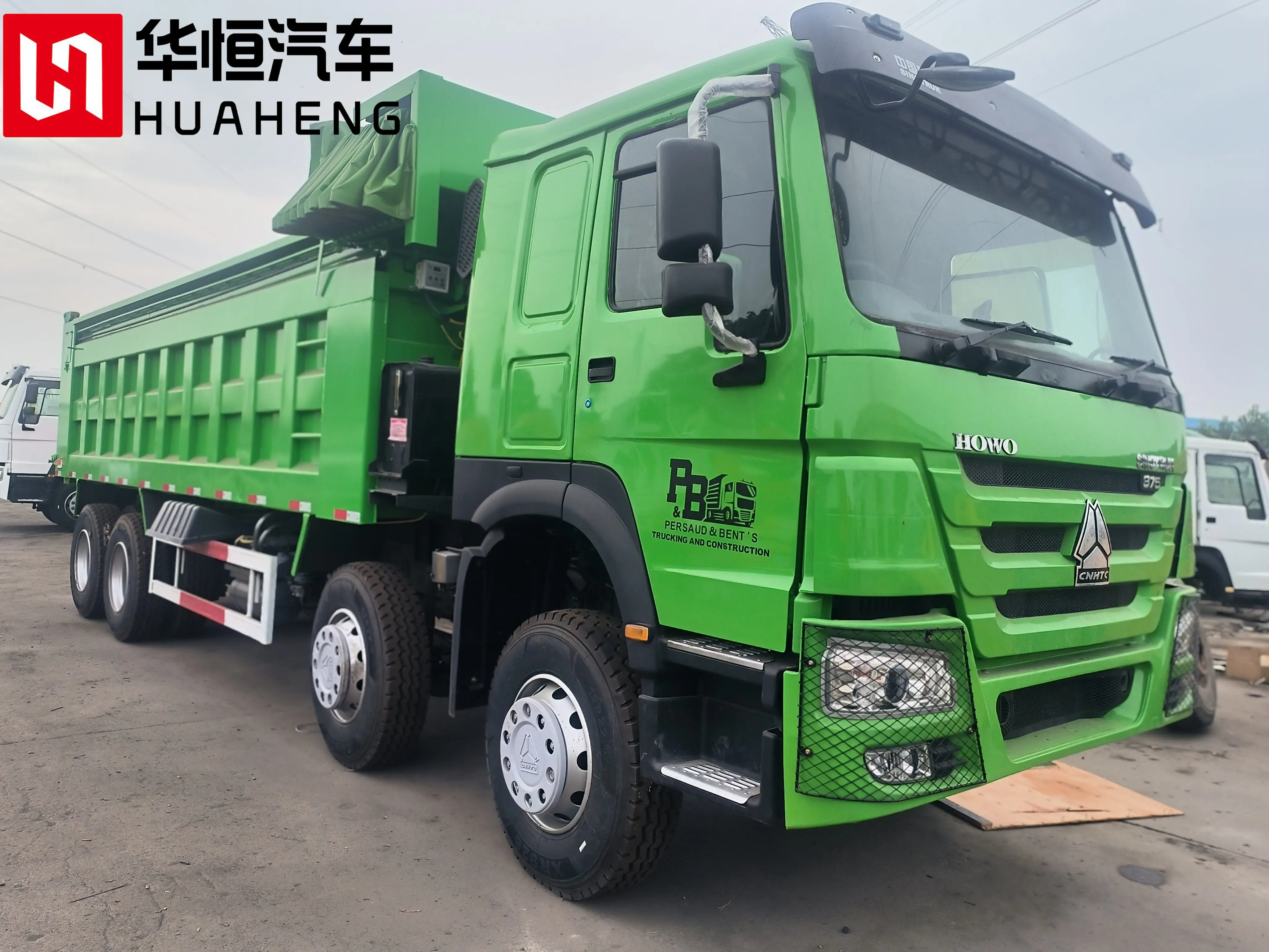 Weichai 400HP двигатель 12-колесный дизельный евро 2/3 самосвал 30 т Емкость 8x4 механическая коробка передач левое рулевое управление Подержанный тяжелый грузовик