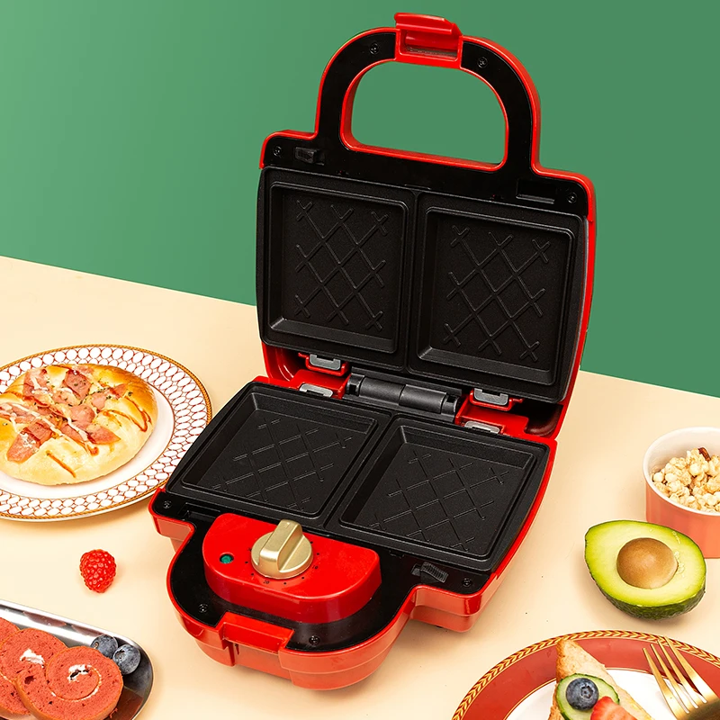 Hot Sale Professional High Quality Breakfast Sandwich Makers 4 Slices Maker 3 in1 China