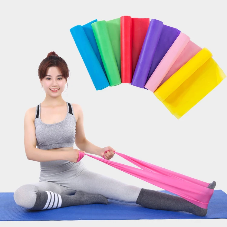 Custom Logo Gym Home Yoga Stretch Elastic Booty Bands Latex Theraband Fitness Workout Resistance Bands For Exercises