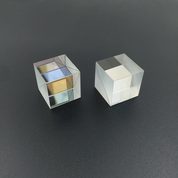 High quality optical glass beam splitter cube