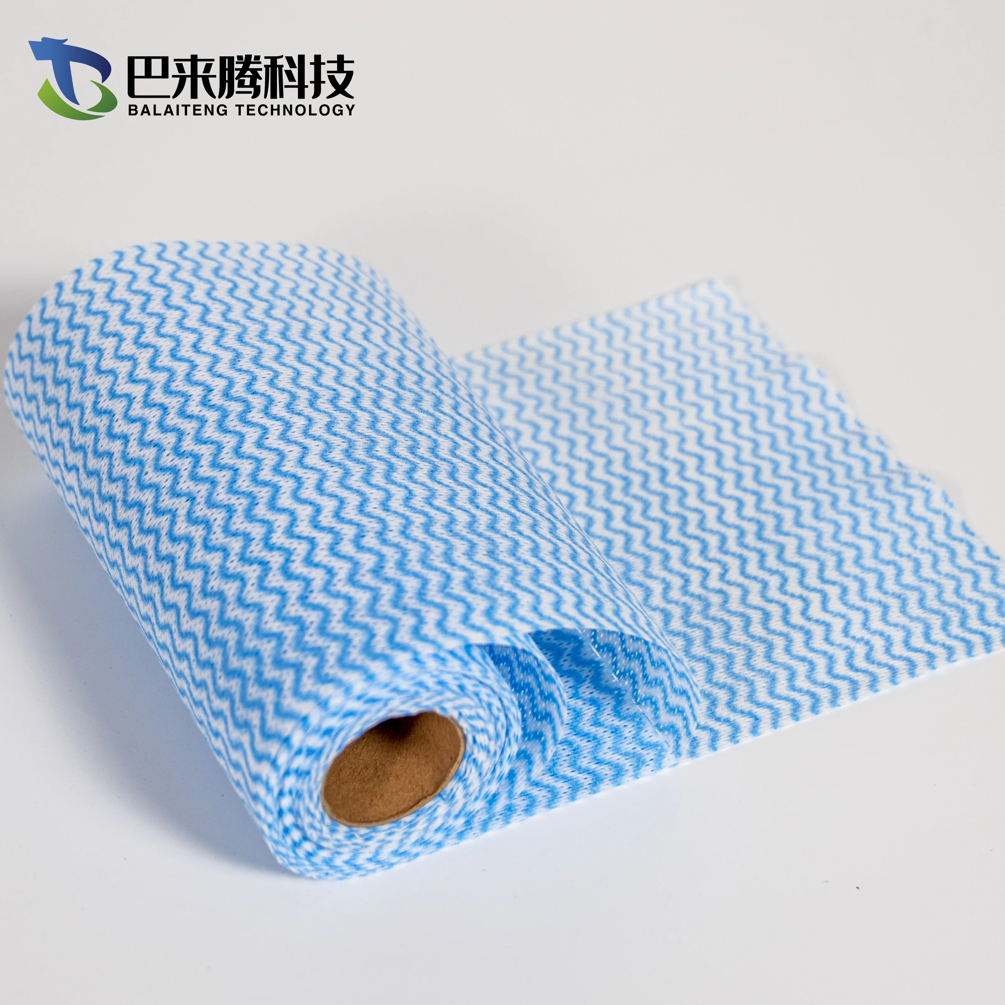 
Spunlace Nonwoven Supplier Cleaning Wiping Cloth Nonwoven Fabric Roll For Household Kitchen Cleaning 