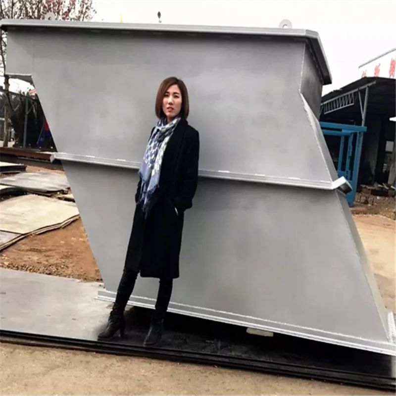 Small Lamella Sedimentation Plate Tank Clarifier With Frp Spirulina Washer Wastewater For Sewage Treatment