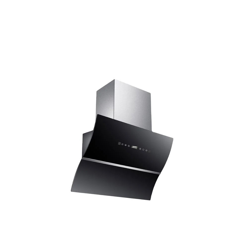 tempered glass /activated carbon filter stainless steel commercial kitchen hood decorative