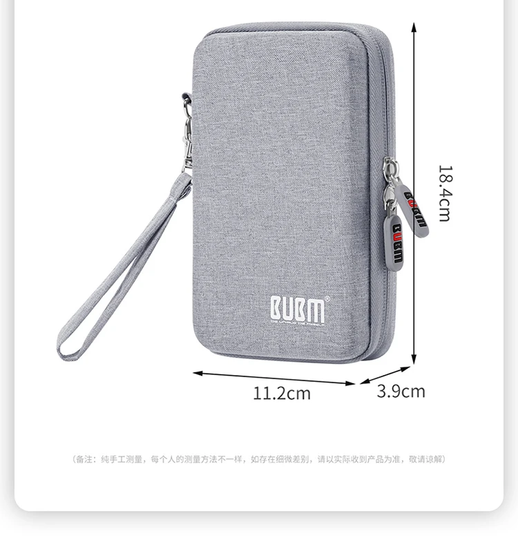 BUBM Водонепроницаемый чехол на молнии Usb флэш-накопитель сумка жесткий диск для хранения Защитный Органайзер