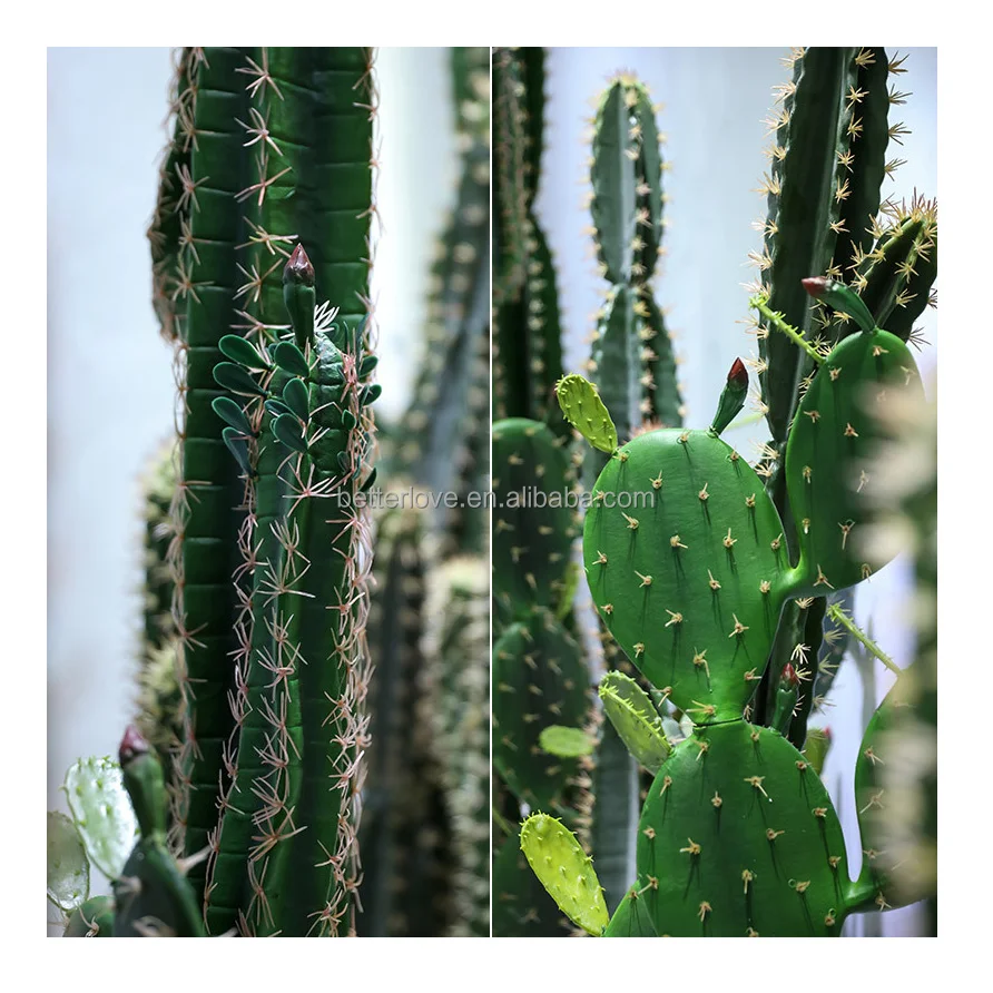 artificial cactus plants cactus artificial plant fake  artificial succulent plants unpotted