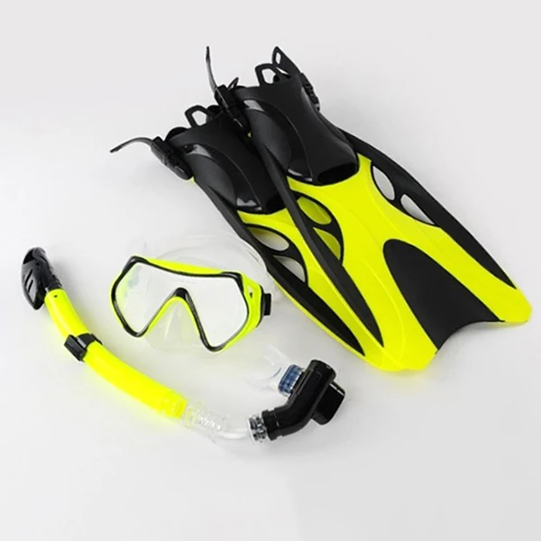 High Quality Underwater Swimming Diving Mask Snorkel and Fins Set