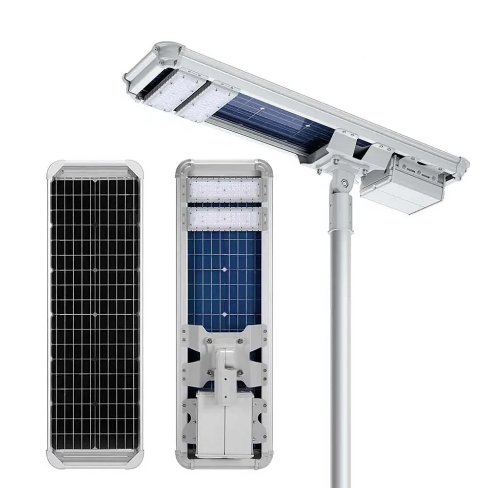 Solar Powered Street Lights Lamparas Exteriores Con Luz Solar With Cctv Wifi Camera 4G