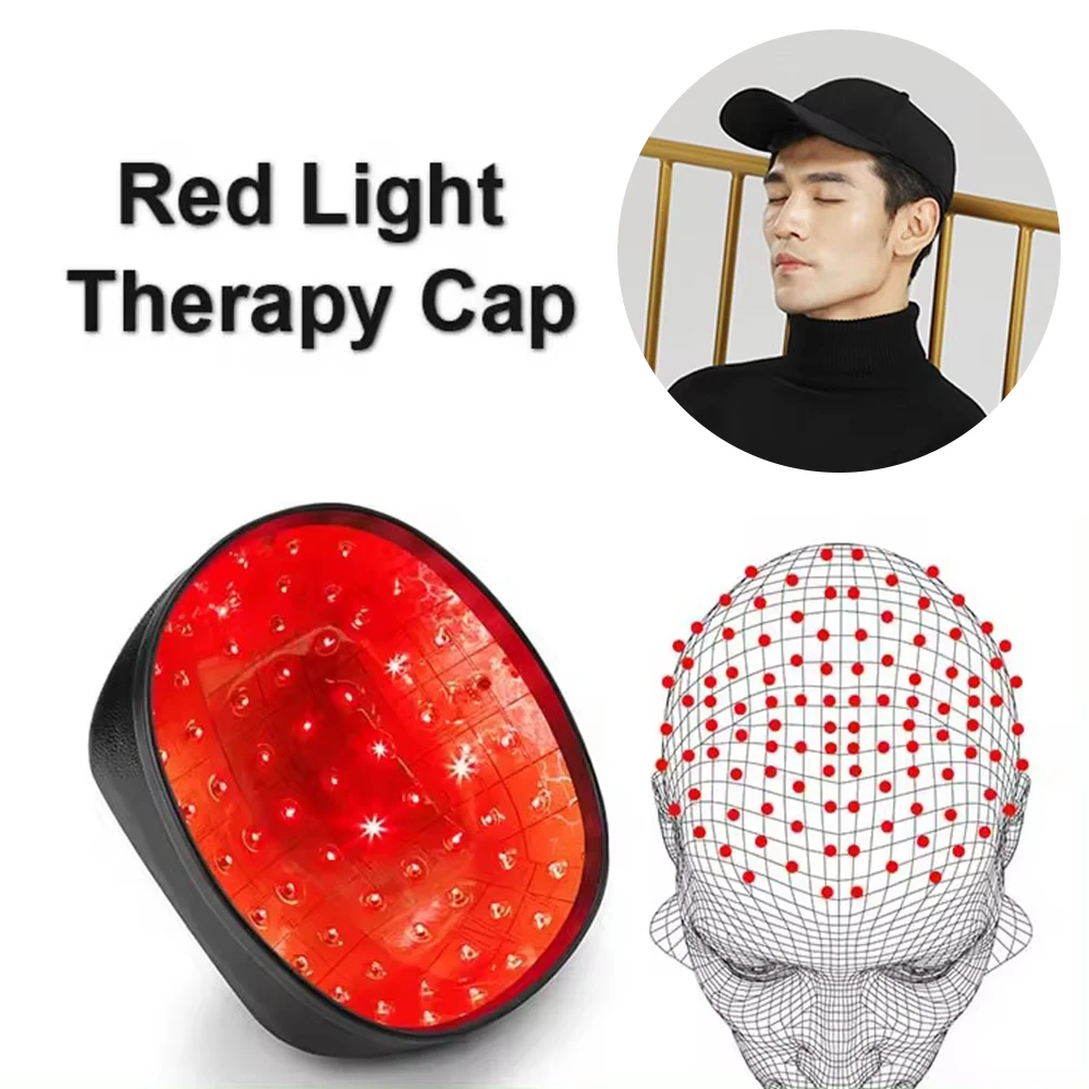 Low-level Laser Light Therapy Cap Hair Loss Regrowth System Machine Treatment Laser Hair Growth Helmet