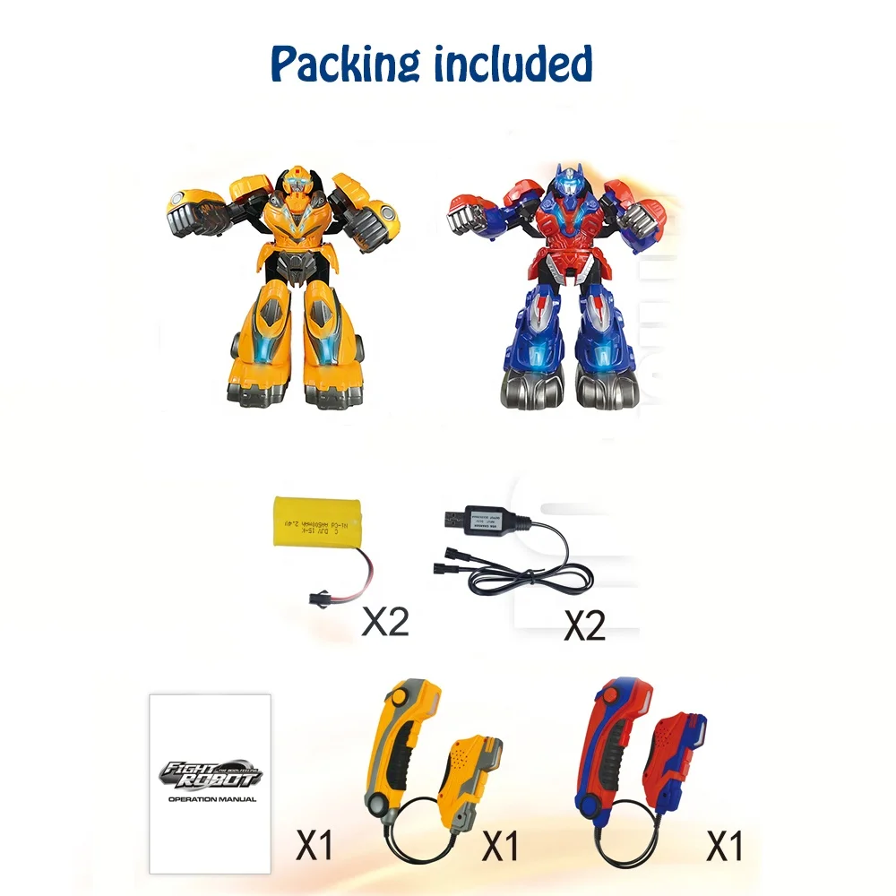 Longxi 2.4G Fighting Robot Toy remote control fighting robot battle robot toys motion sensing game