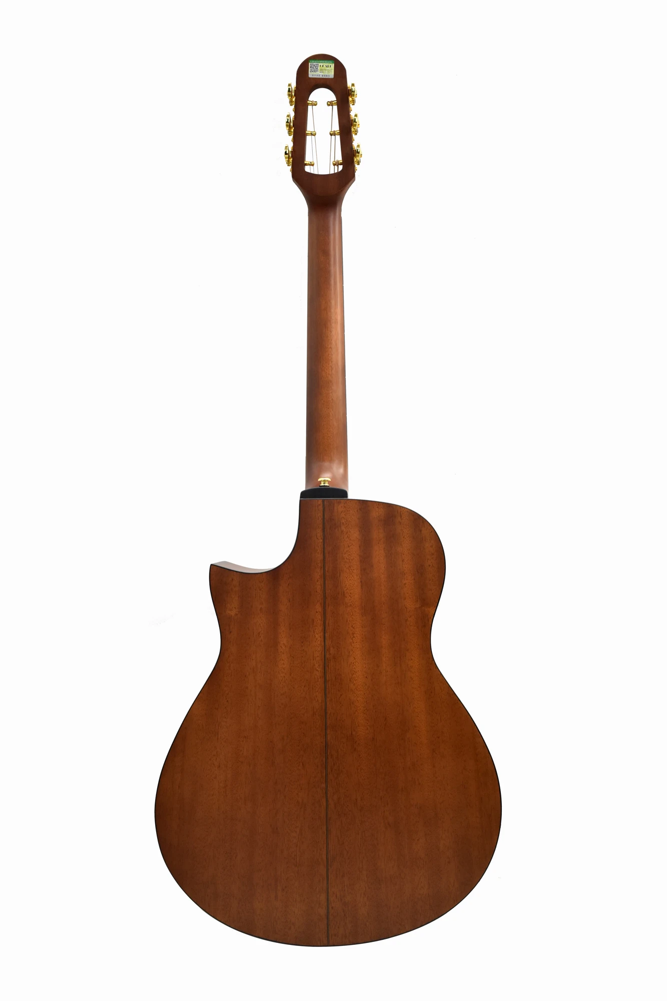 40inch Auditorium Geake JD-10NC Armrest Design High Quality Solid Acoustic Guitar with Three Sound Holes