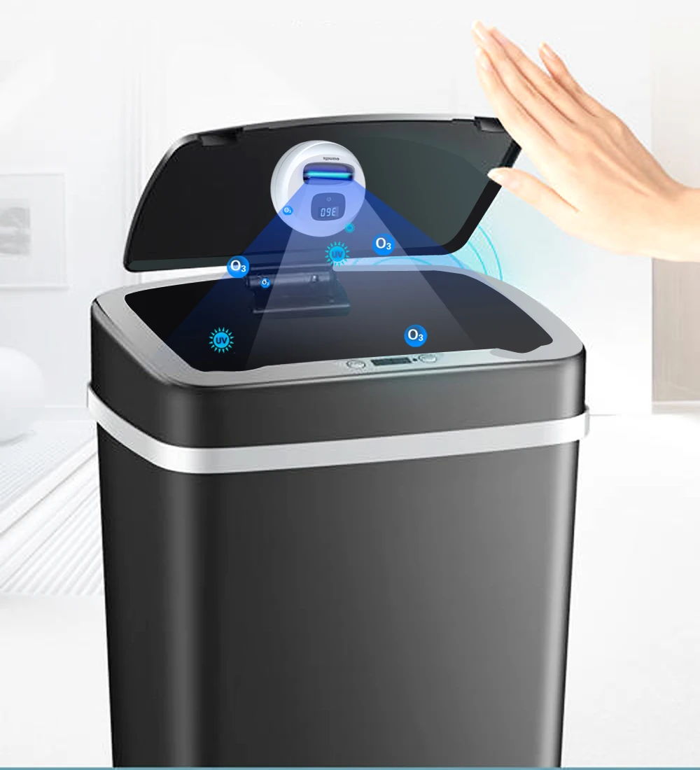 
Trash Cans Automatic Toilet Sanitizer Dispenser Sterilizer UV Sanitizer 