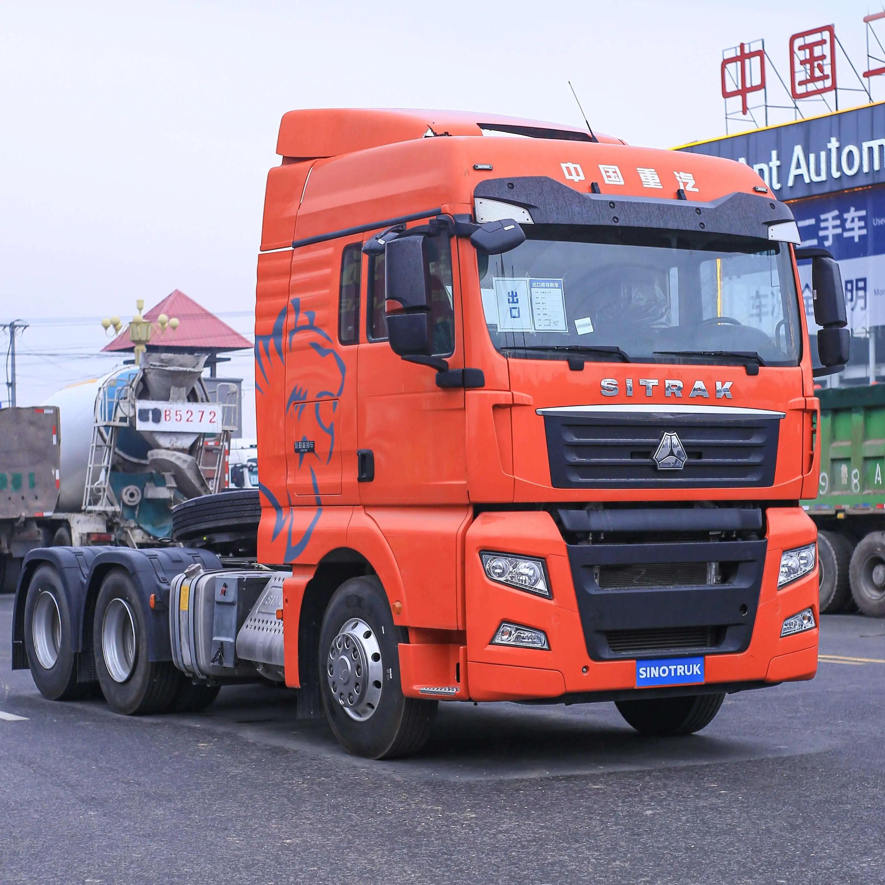 Гарантия качества Sinotruck Sitrak G7 6x4 10 колес 40 тонн тягачи
