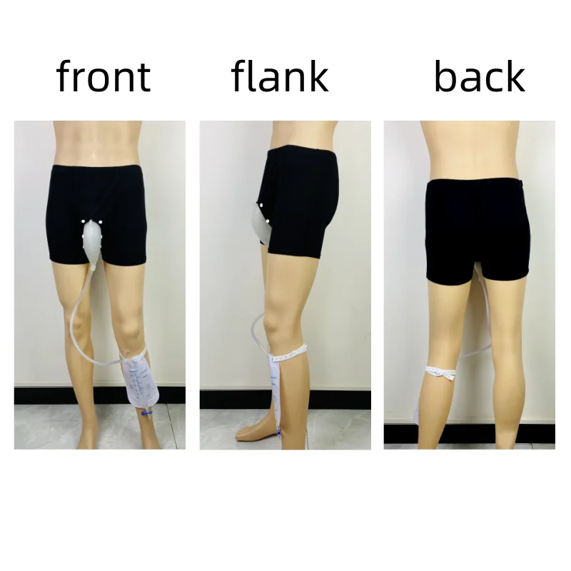 male urinary drainage bag pants catheter TPE urinal bag for man leg urine collection bag belt urine collector