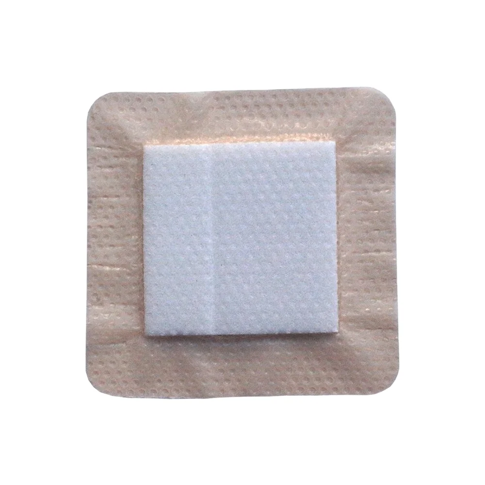 Disposable Sterile Medical Silicone Medical Wound Dressing Silicone Foam Dressing with Border