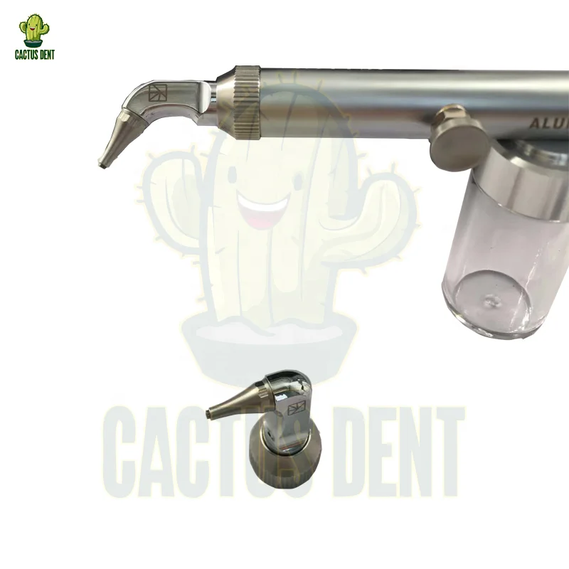 Sandblasting machine dental aluminum oxide sandblaster air abrasion with water / Orthodontic abrasive instrument microblaster