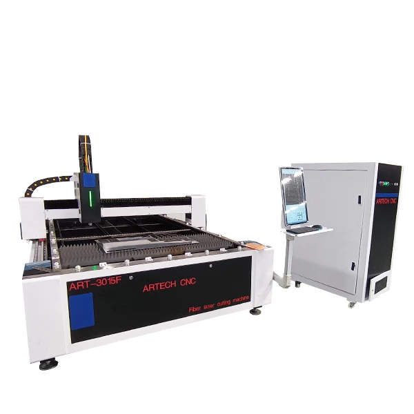 1KW 1.5 KW MAX fiber laser metal cutting machine with Cypcut controller