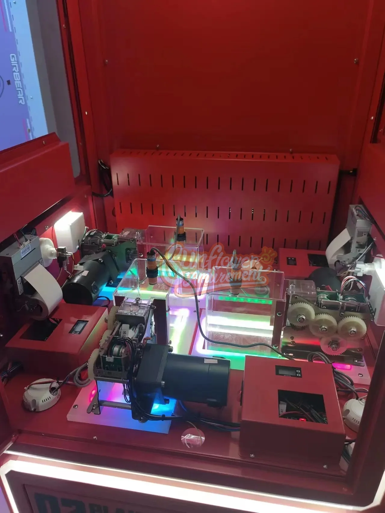 Three Players Printing Machine Electronic Lottery Ticket Counting Machine Ticket Eater Machine for Sale