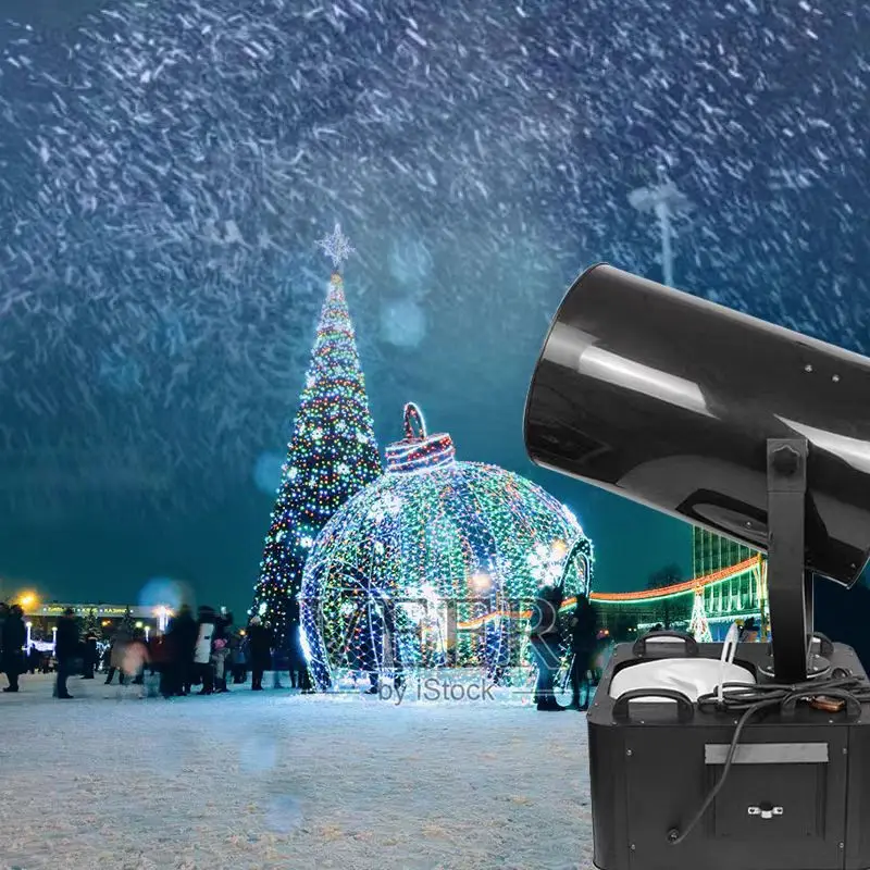 Cheap snow machine Stage Special Effects 3KW Moving Head Snow Rotating Artificial Snow Making Equipment for party