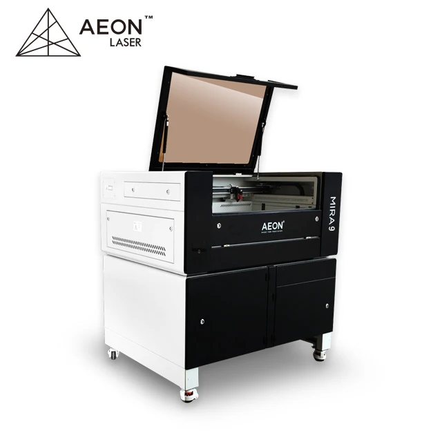 Лазерный станок Aeon Mira CO2 Настольный лазерный гравер Mira7 мощность RF30W стеклянная трубка 40w 60w 80W/AEON Лазерная