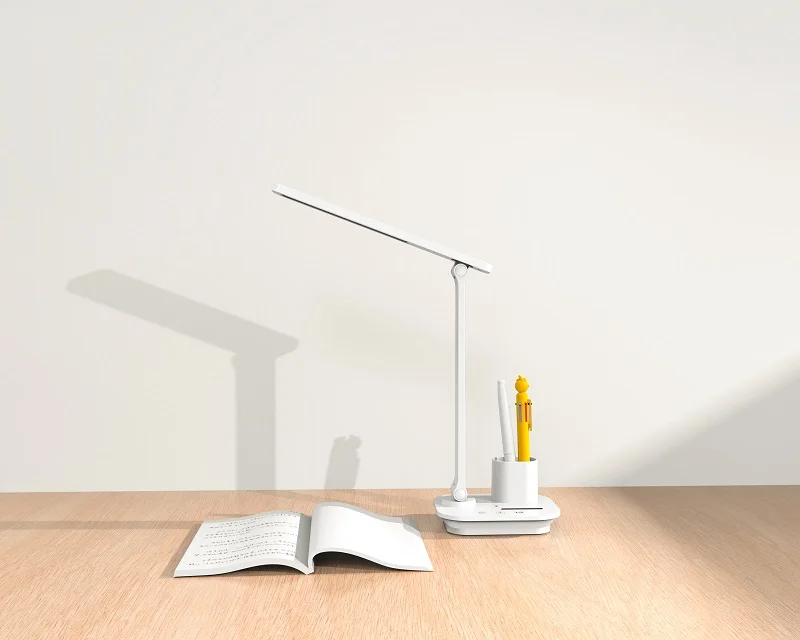 Factory Manufacture New Design Led Pen Holder Desk Lamp With Usb Rechargeable Portable Learning Table Light Lamps For Students