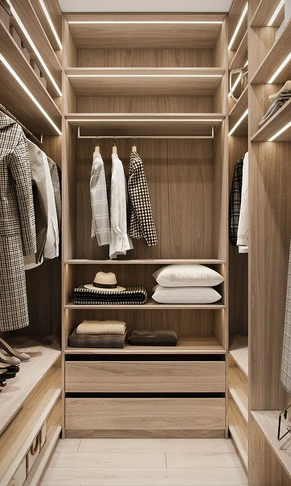 CBMmart Portable Metal Wardrobe Walk In Closet Custom Closet Clothes Bedroom Wardrobe Steel Frame Luxury Closet Design