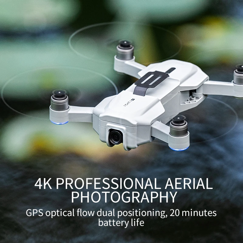 New Mini Drone ICAT1 Pro Drone 4K HD Dual Camera WIFI FPV GPS Brushless Foldable Quadcopter Long Range Drones Dron Helicopter