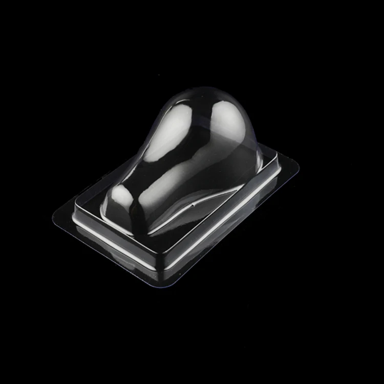 Customized PET PVC slide blister packaging with cardboard