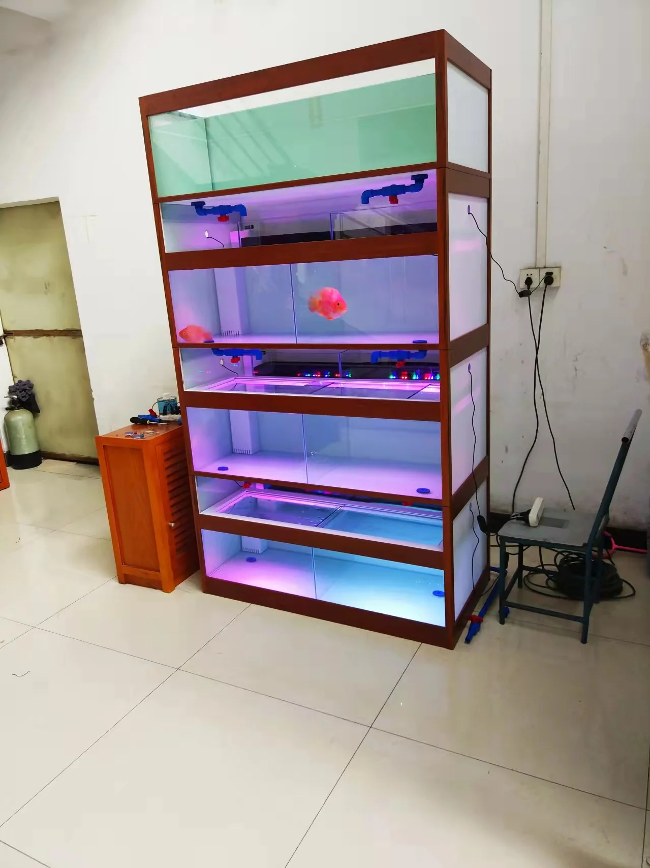 new arrival wholesale Display aquarium fish tanks fish shop use aquarium  retail aquarium tank