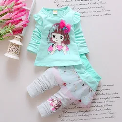 Hao Baby Children Half-Year-Old Korean New Baby Winter  Clothes Two-Piece Kids Clothing Suit Set